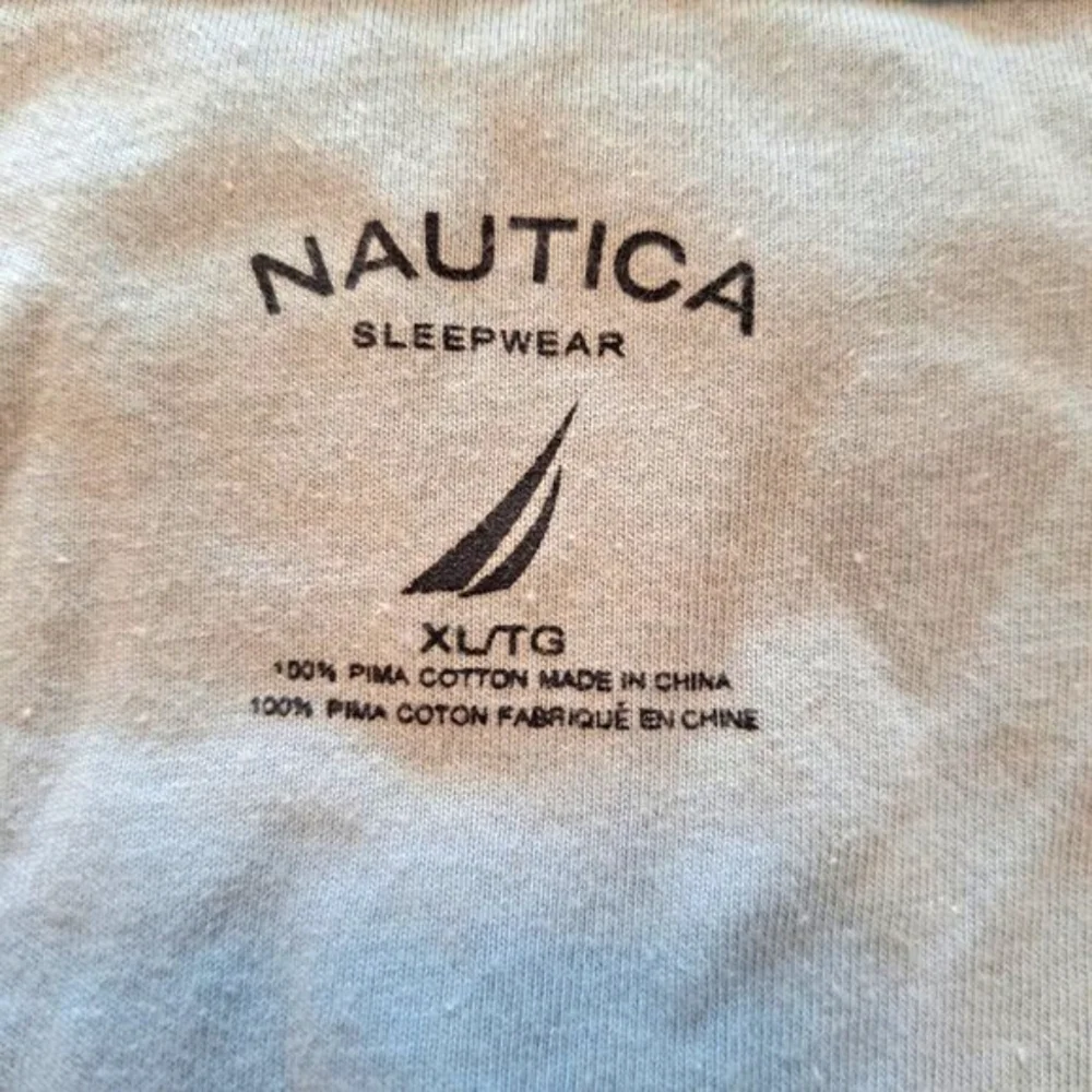 Nautica Floral Long Sleeve Top Sleepwear Loungewear Size XL